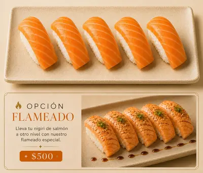 Niguiri Salmón