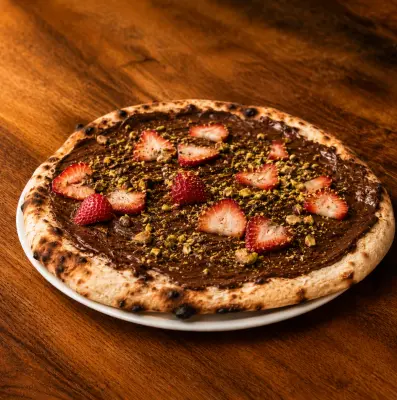 Pizza Nutella e Fragola