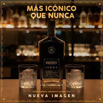Mal Paso Pisco Premium Icono 40°