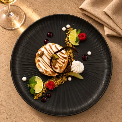 Pie Al Limone E Pistacchio