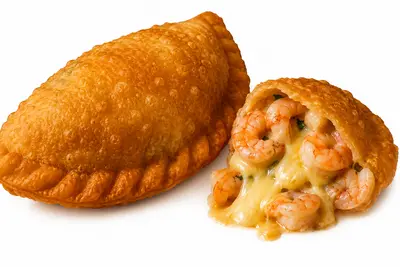 Empanada Camarón Queso 
