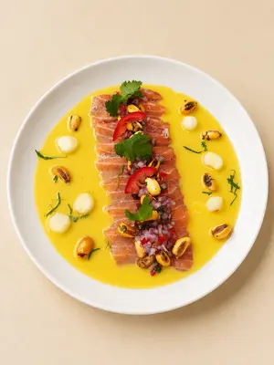 Tiradito de Atún o salmón 