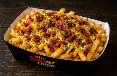 Super Papas Bacon chesse