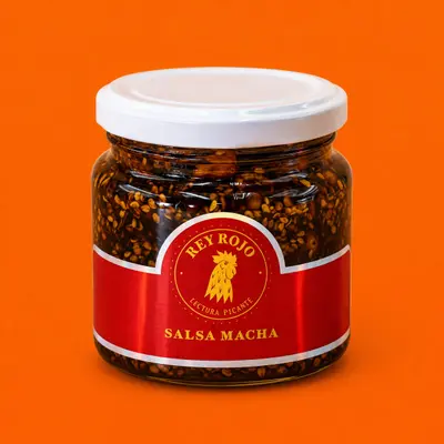 salsa macha frasco chico