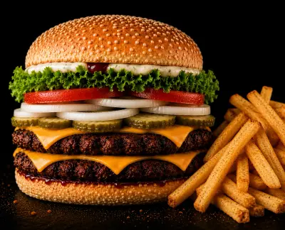 Hamburguesa Super Clasica Doble